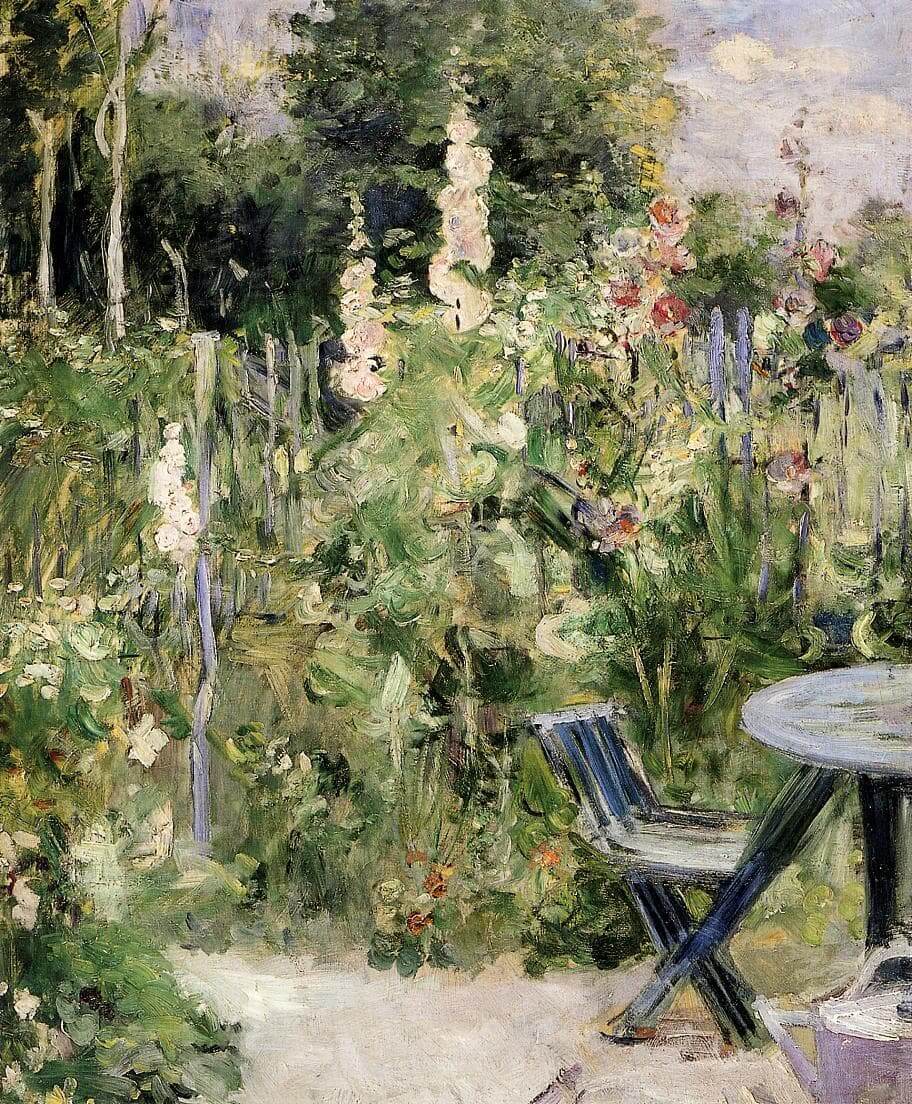 “Mályvarózsák”, szerző: Berthe Morisot